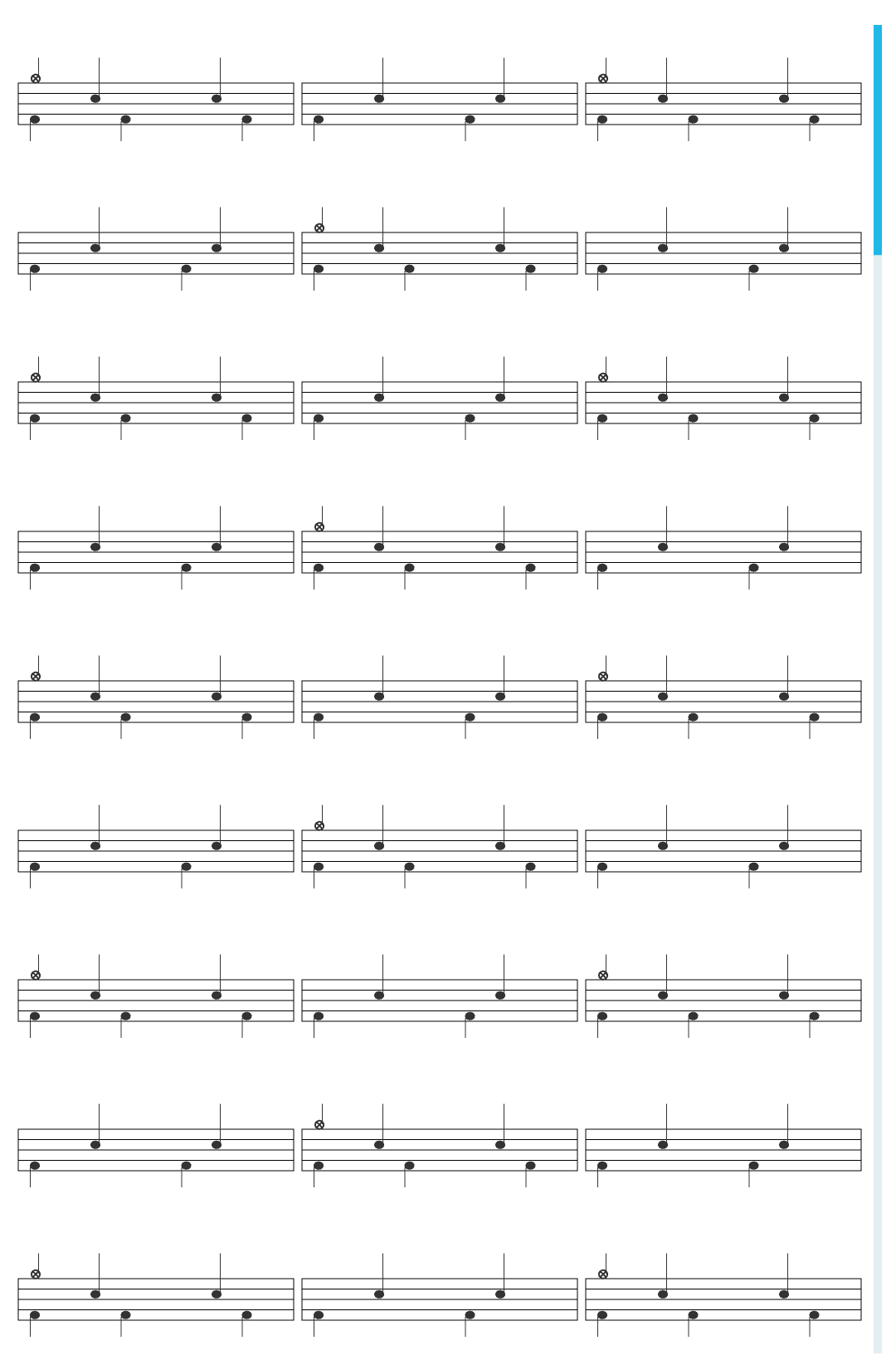 Taylor Swift Shake It Off drum sheet