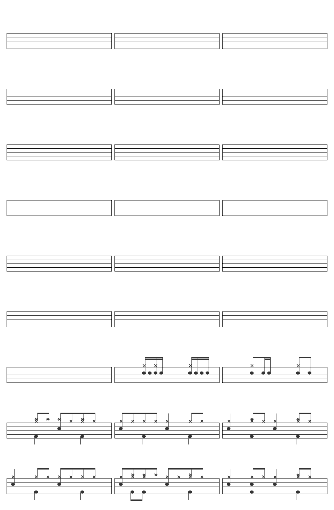 Van Canto Rebellion-v2 drum sheet