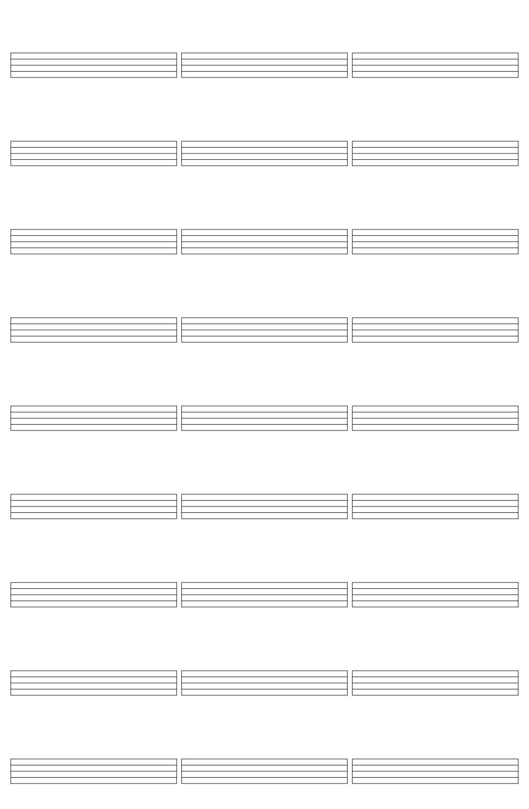 TesseracT The Arrow drum sheet