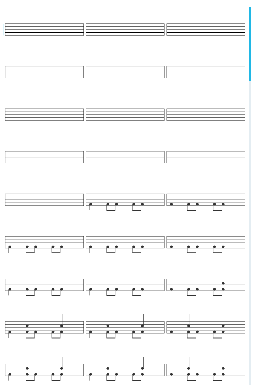 Taylor Swift Look What You Made Me Do drum sheet